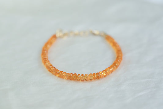 Spessartite Garnet Bracelet