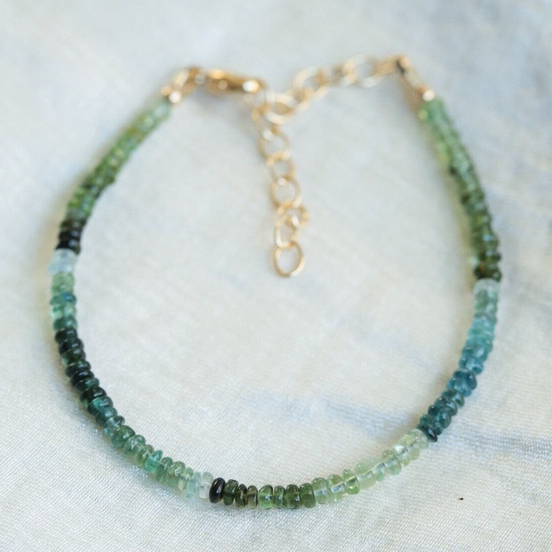 Enchanted Green Tourmaline Bracelet