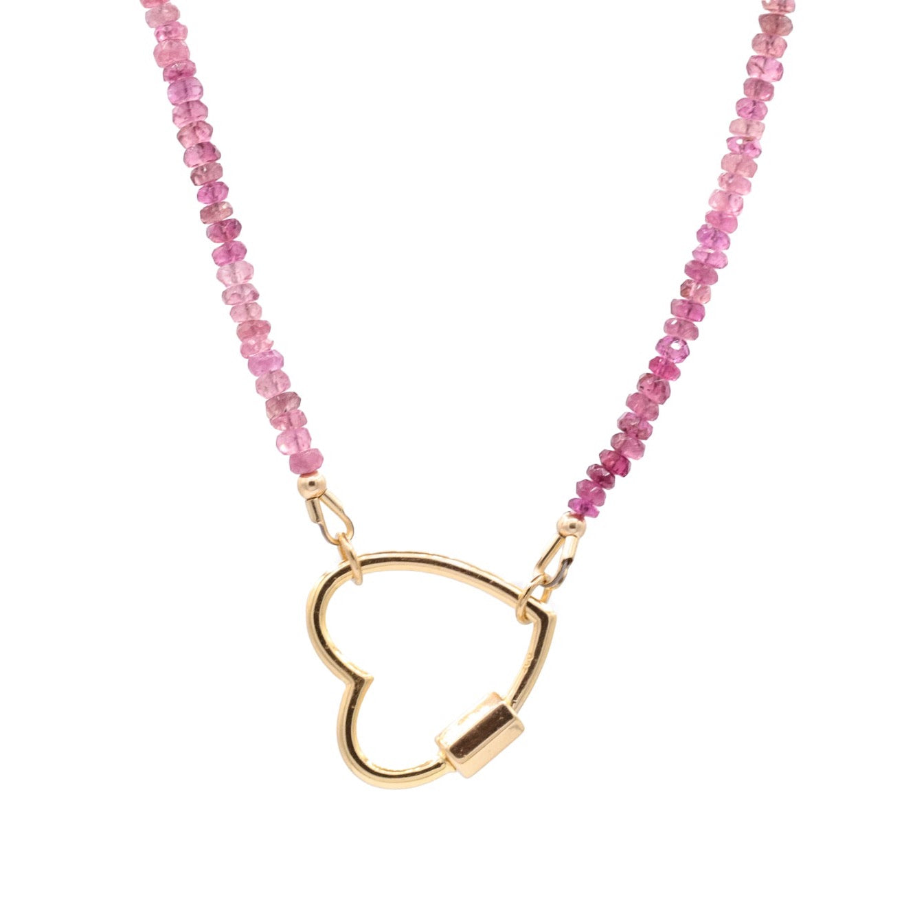 Pink Tourmaline Carabiner