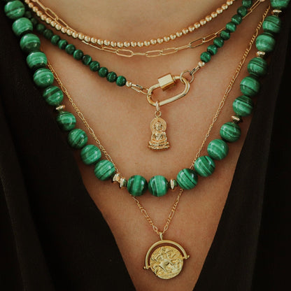 Bold Malachite Necklace
