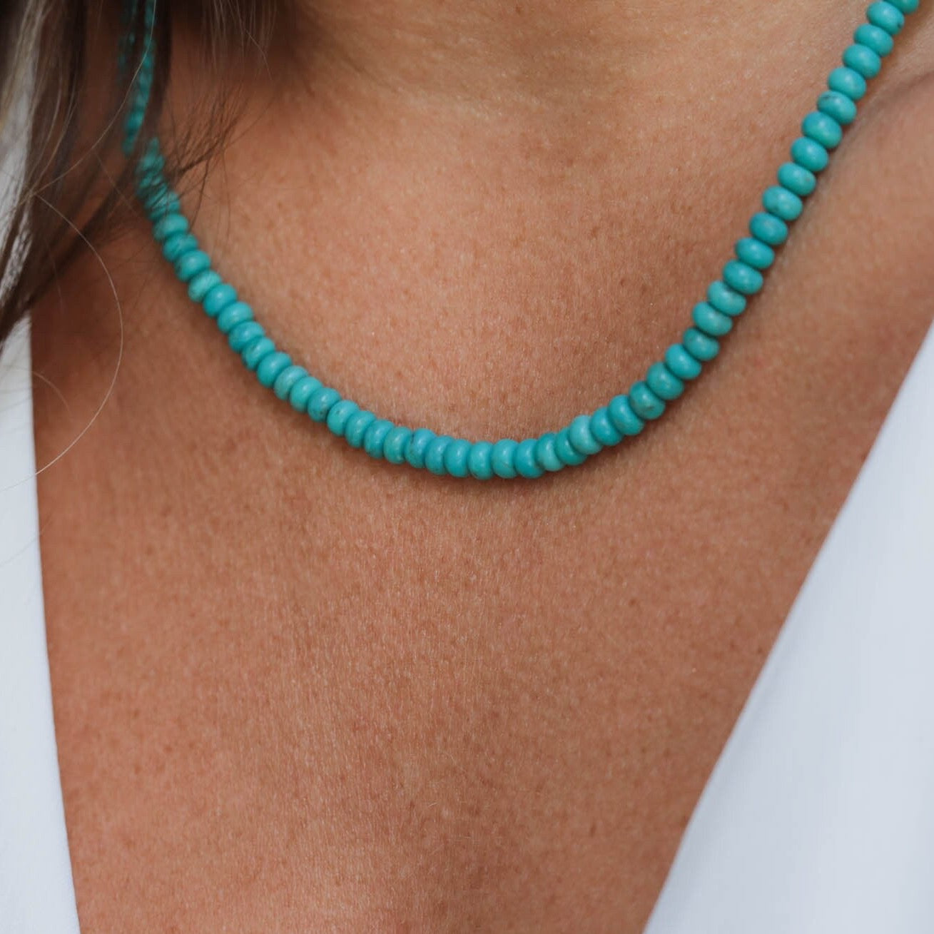 Kingman Rondel Necklace