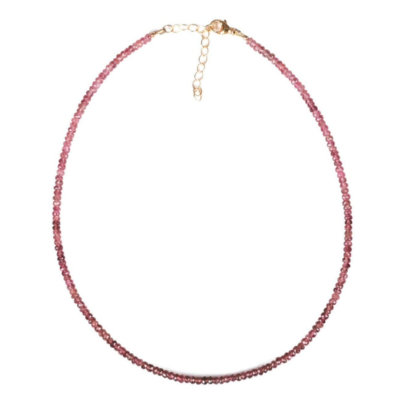 Pink Tourmaline Necklace