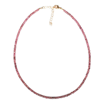 Pink Tourmaline Necklace