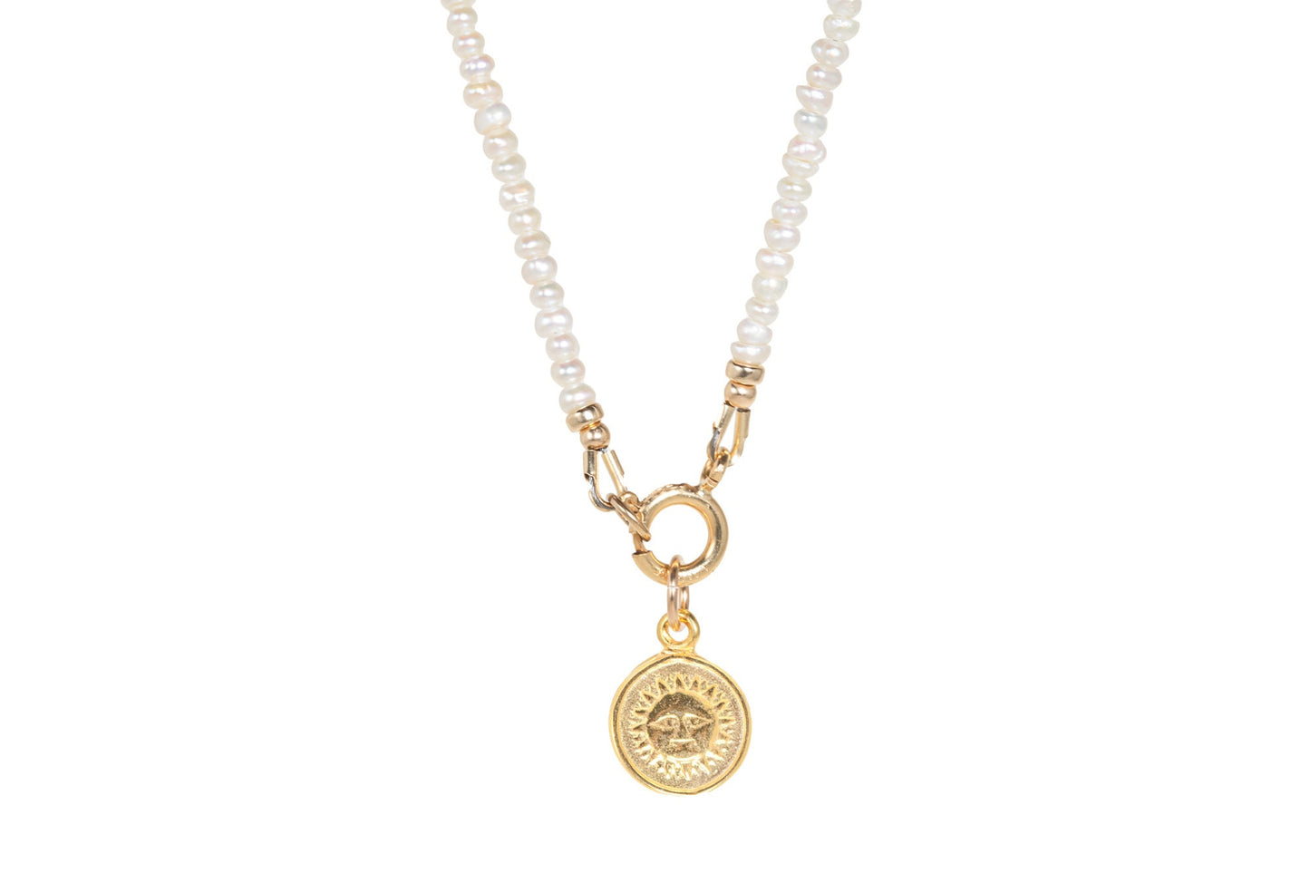Freshwater Pearl greek necklace