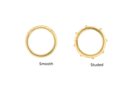 Charm holder - 3 microns gold vermeil