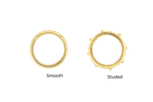 Charm holder - 3 microns gold vermeil
