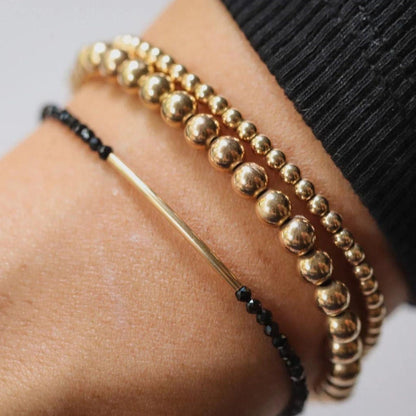 Black Spinel Bracelet