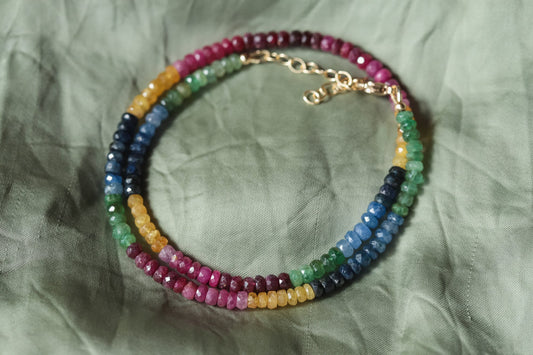 Rainbow Sapphire necklace