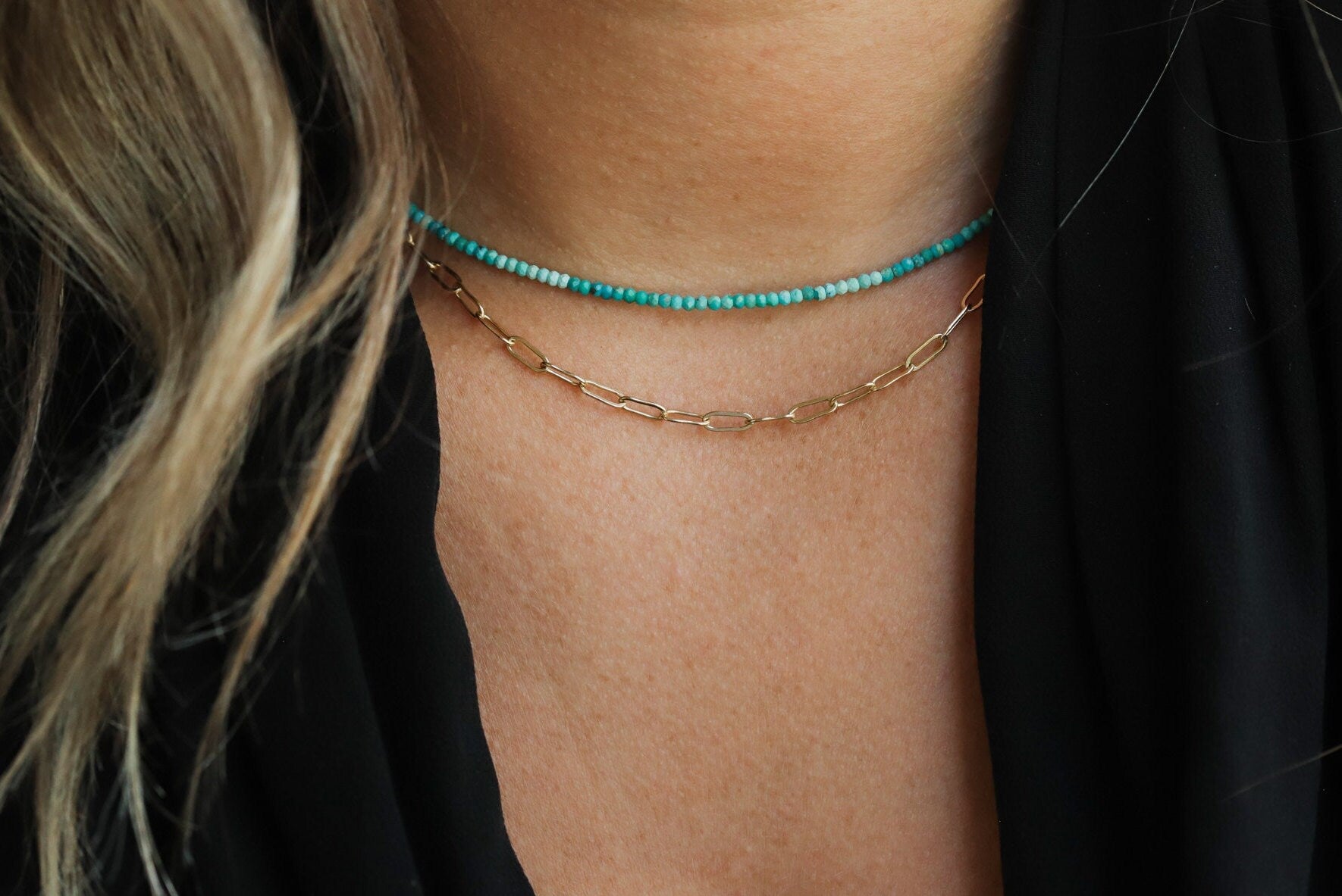 Ombre Arizona Turquoise Choker