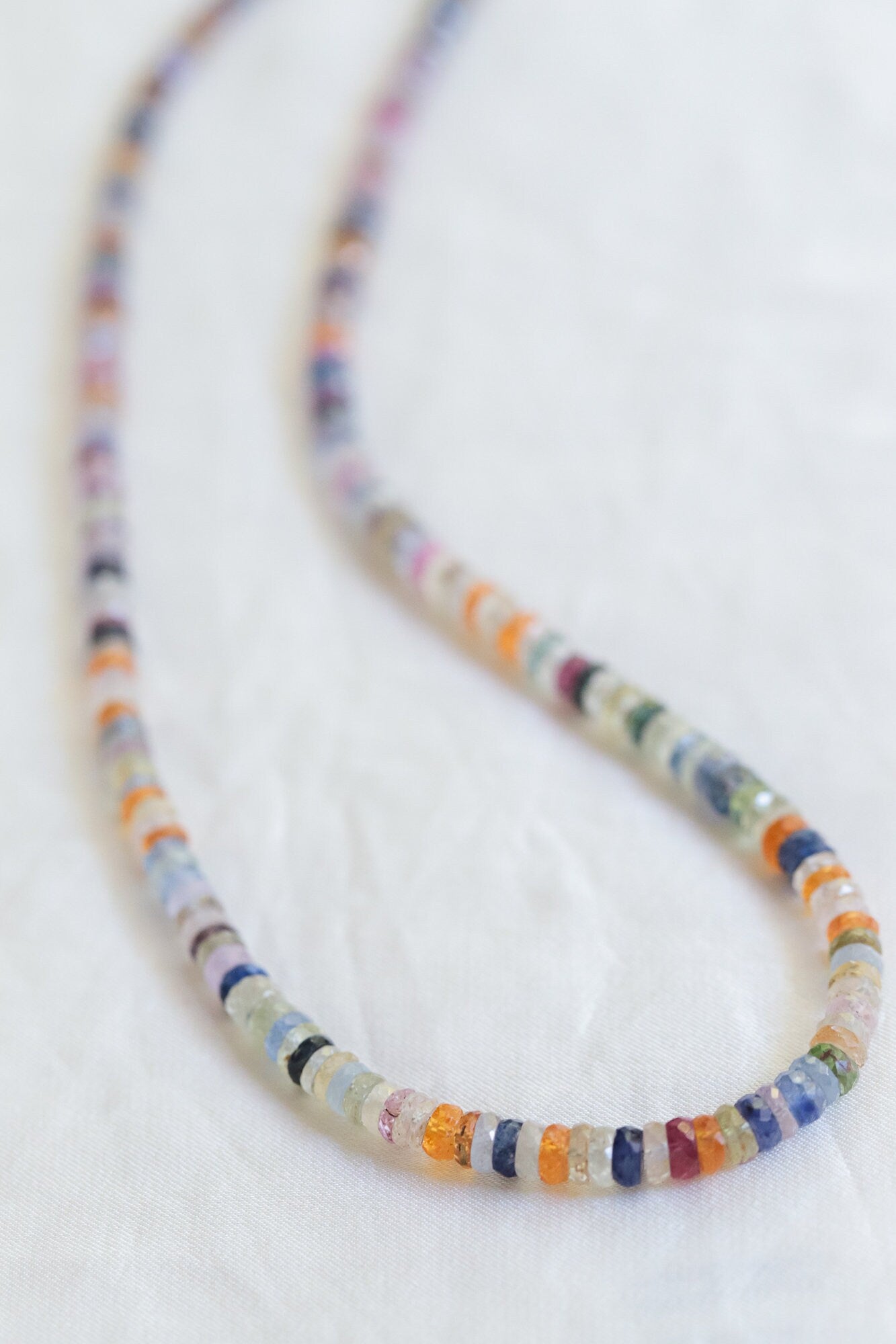 Multi Sapphire Necklace