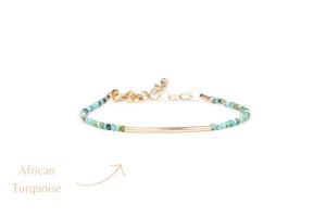 African Turquoise Bracelet