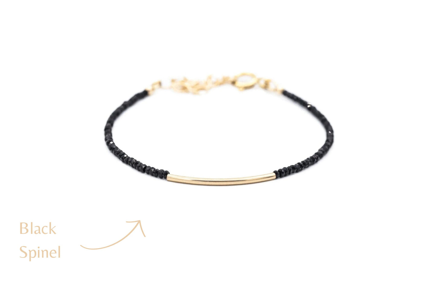 Black Spinel Bracelet