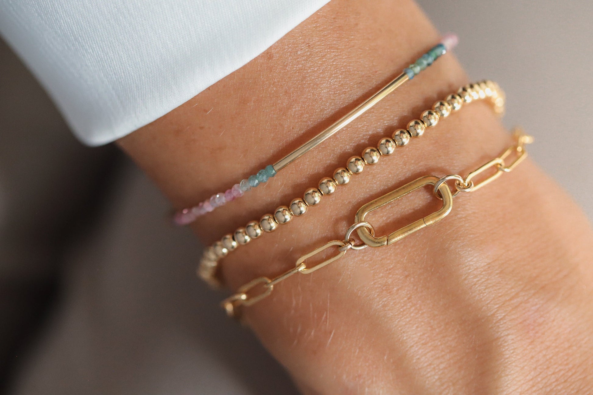 Black Spinel Bracelet