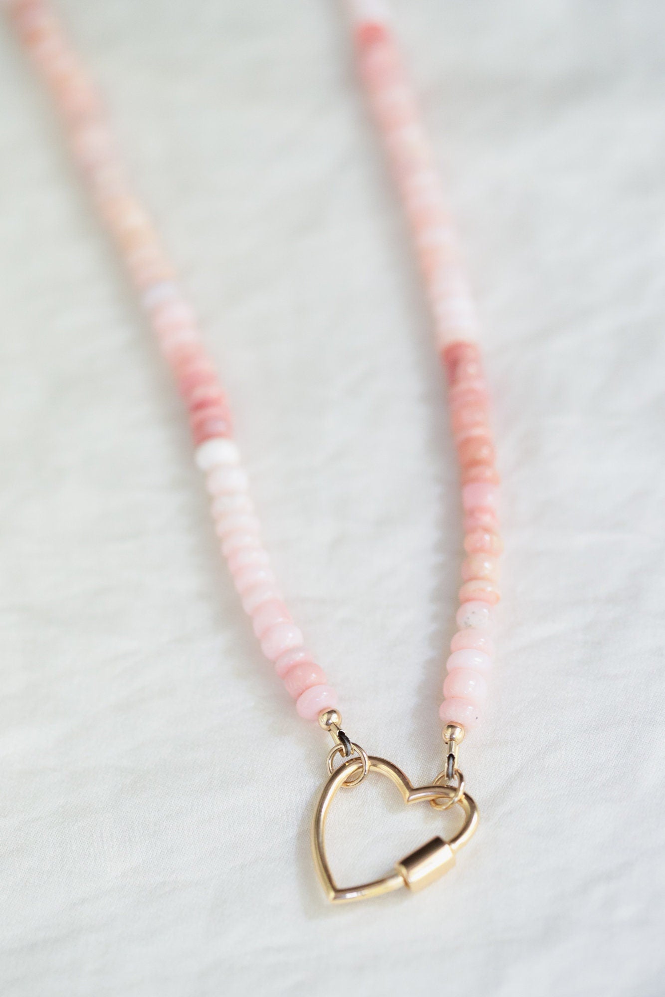 Carabiner heart - gold vermeil [3 microns on sterling silver]