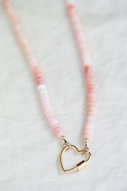 Carabiner heart - gold vermeil [3 microns on sterling silver]