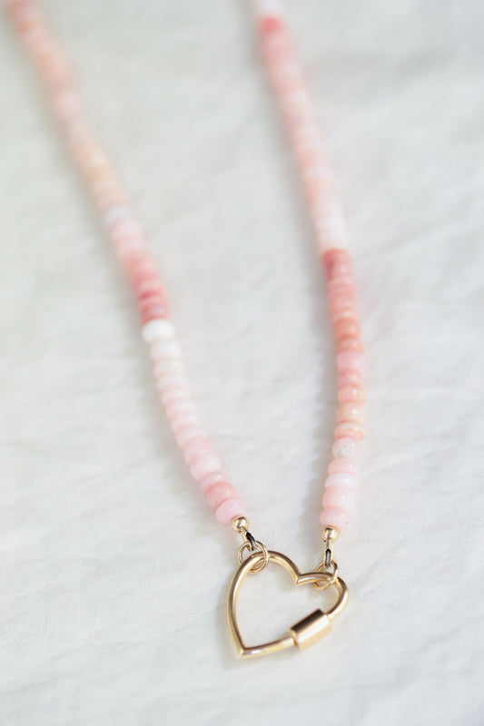 Carabiner heart - gold vermeil [3 microns on sterling silver]
