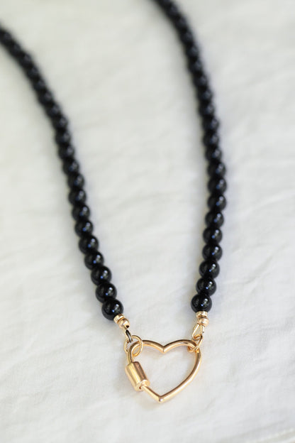 Carabiner heart - gold vermeil [3 microns on sterling silver]