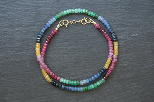14K gold filled necklace connector