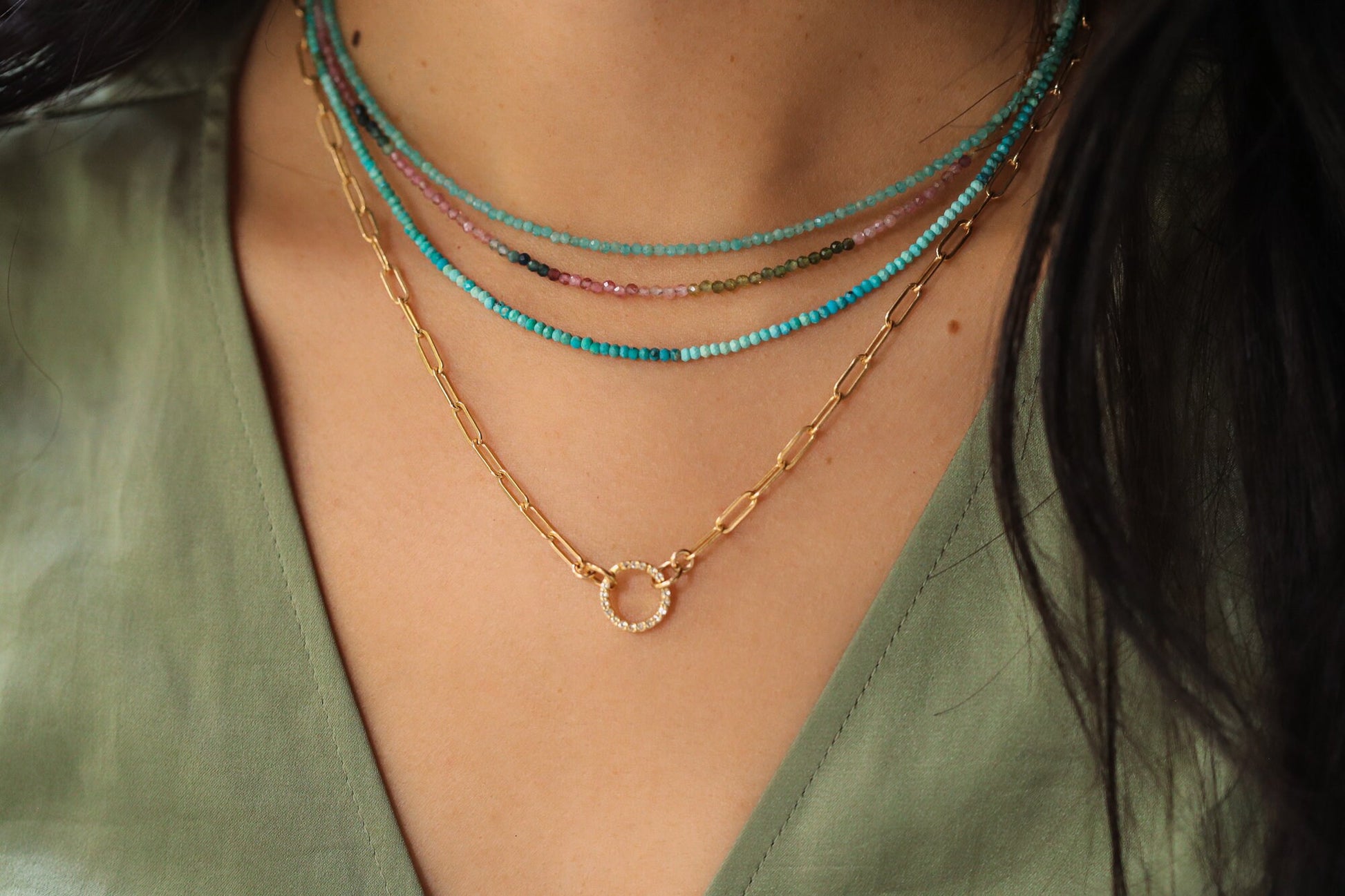 Ombre Arizona Turquoise Choker