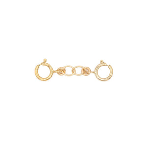 14K gold filled necklace connector