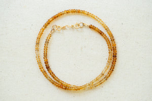 14K gold filled necklace connector