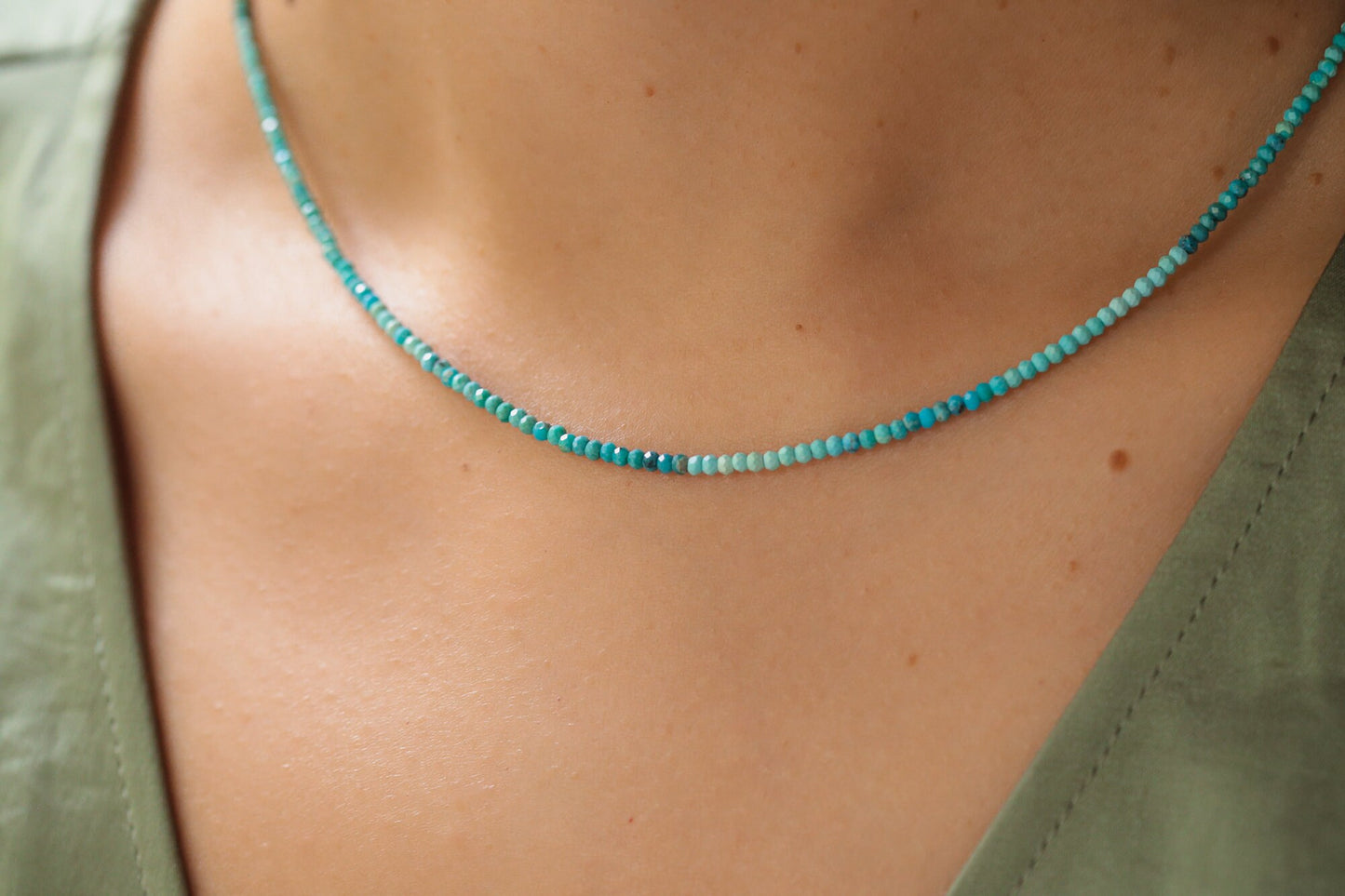 Ombre Arizona Turquoise Choker