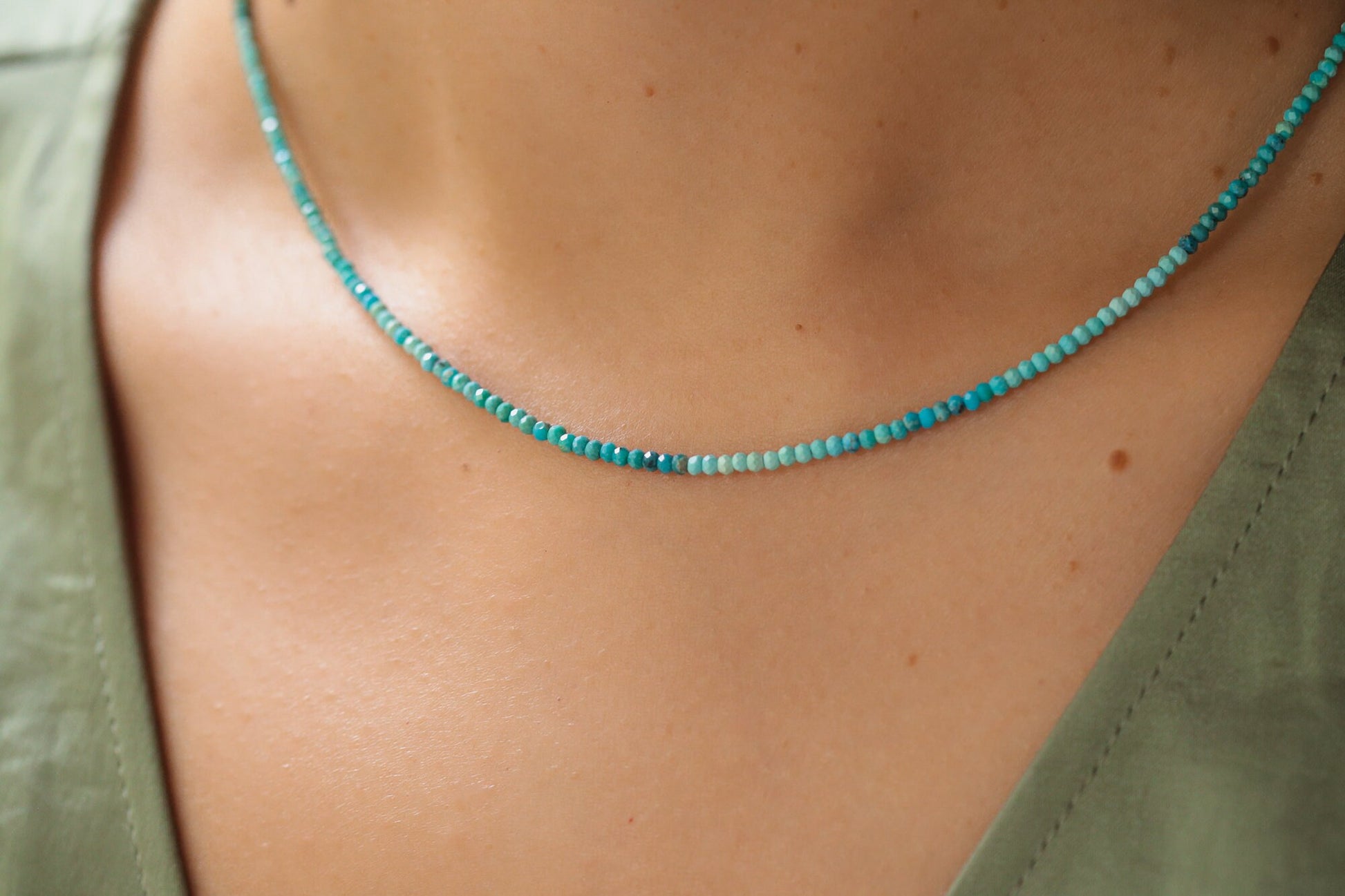 Ombre Arizona Turquoise Choker